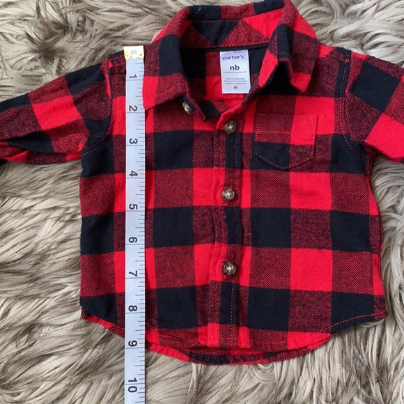 3/$18 Carter’s NB Button down - Picture 3 of 3